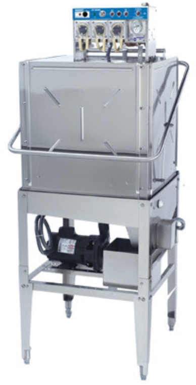 Low-Temp Commercial Dishwasher – Undercounter & Upright (New & Used)